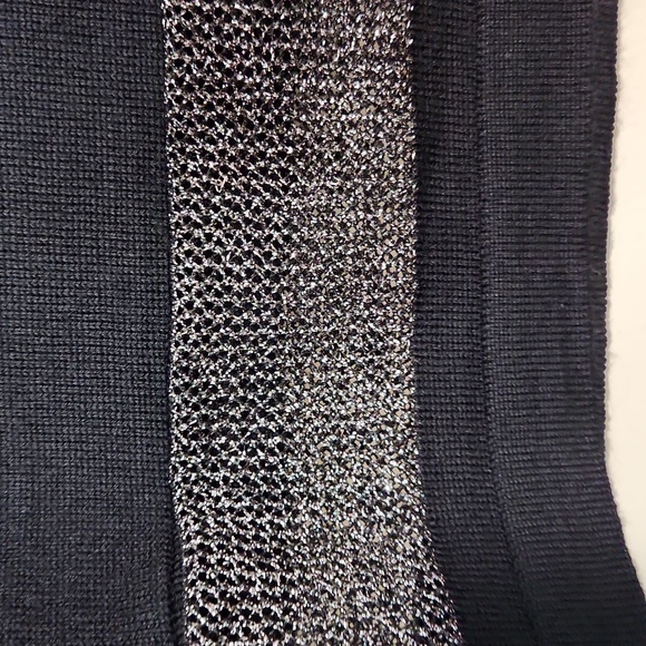 Vintage Gianfranco Ferré Black Merino Wool Blend Sweater, Size 8 ~ EUC - Picture 6 of 11